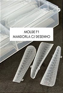 MOLDE F1 MANDORLA C/ DESENHO HELEN COLOR