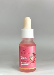 ÓLEO HIDRATANTE DE CUTÍCULA MORANGO 15ML REAL LOVE