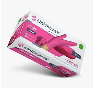 LUVA PREMIUM QUALITY UNIGLOVES - ROSA - P