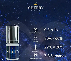 COLA ADESIVO 3G CHERRY LASH - INFINITY