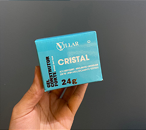 GEL CONSTRUTOR FORTE 24G VILLAR - CRISTAL