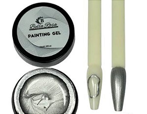 GEL PAINT 10ML BELLA ROSA  - SILVER
