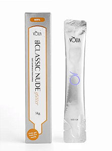 GEL SACHÊ 14G VOLIA - CLASSIC NUDE GLITTER 14G