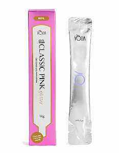 GEL SACHÊ 14G VOLIA - CLASSIC PINK GLITTER 14G