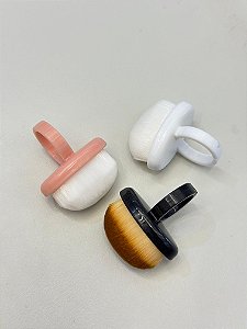 PINCEL TIRA PÓ DE UNHAS ANEL PARA DEDO