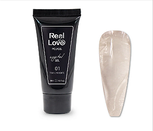 POLYGEL 30ML REAL LOVE  - TRANSPARENTE