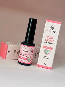 TOP COAT GLITTERZINHO 9G ANY LOVY - PRATA