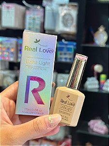 TOP COAT LINHA LIGHT 15ML REAL LOVE  - NUDE 2