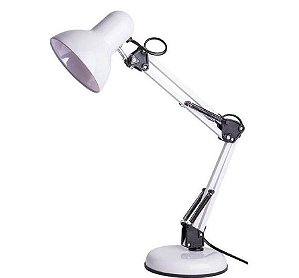 LUMINARIA ARTICULAVEL - BRANCA