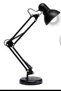 LUMINARIA ARTICULAVEL - PRETA