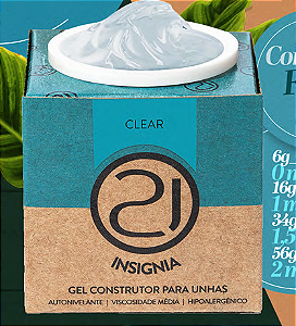 GEL ECOLINE INSIGNIA 34G NAILS 21  - CLEAR