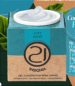 GEL ECOLINE INSIGNIA 34G NAILS 21  - SOFT WHITE