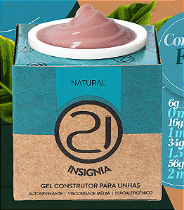 GEL ECOLINE INSIGNIA 6G NAILS 21 - NATURAL