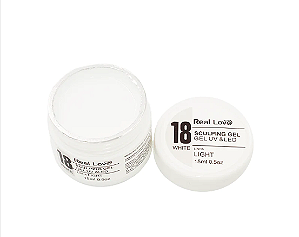 GEL LINHA LIGHT POTE 30ML REAL LOVE - 18 WHITE