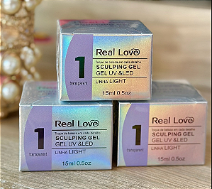 GEL POTE 15ML REAL LOVE  - 1 TRANSPARENTE