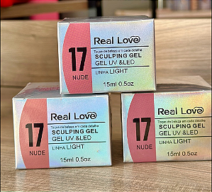 GEL POTE 15ML REAL LOVE  - 17 NUDE