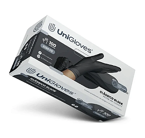 LUVA PREMIUM QUALITY UNIGLOVES - PRETO - G