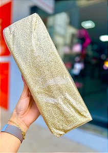 APOIADOR DE BRAÇO COM GLITTER - DOURADO