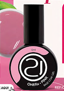 CAPA BASE ONEFIX 12ML NAILS 21  - PINK