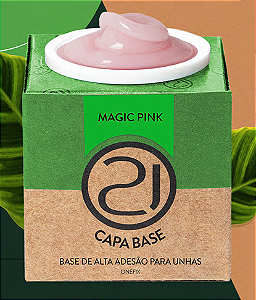 CAPA BASE ONEFIX 13G NAILS 21  - MAGIC PINK