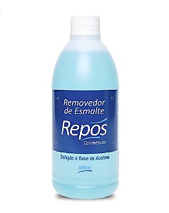 REMOVEDOR DE ESMALTE COM ACETONA REPOS 500ML