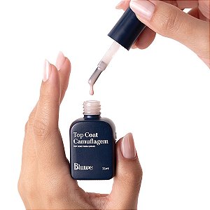 TOP COAT CAMUFLAGEM 11ML BLUWE - UNIVERSAL BEGE