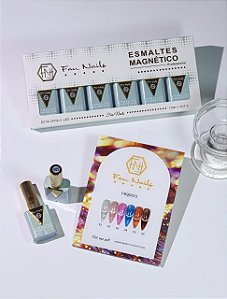 ESMALTE EM GEL FAN NAILS MAGNETICO 12ML