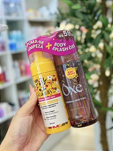 KIT BODY SPLASH 200ML E ESPUMA DE LIMPEZA 150ML BEAUTIFY PRO
