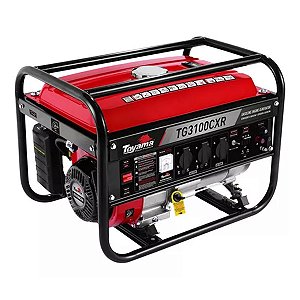 Gerador portátil Toyama TG3100CXR-Bivolt 3.1 kW monofásico AVR 115V/230V