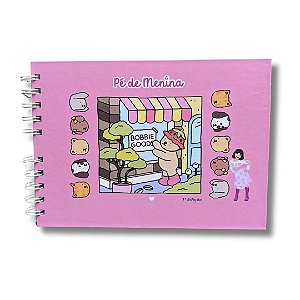 Livro De Colorir Bobbie Goods Capa Dura  até 50 Páginas 120gr