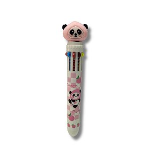 Caneta Multi-Cores de Pandinha