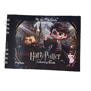 Livro De Colorir Bobbie Goods -Harry Potter-Capa Dura até 50 Páginas 120g