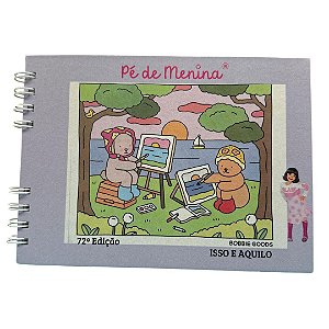 Livro De Colorir Bobbie Goods -Isso e Aquilo-Capa Dura até 50 Páginas 120g