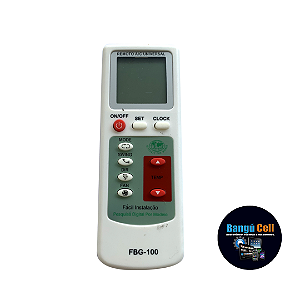 100 CONTROLE COMPATÍVEL AR CONDICIONADO UNIVERSAL