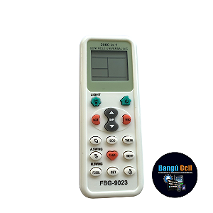 9023 CONTROLE COMPATÍVEL C AR CONDICIONADO UNIVERSAL