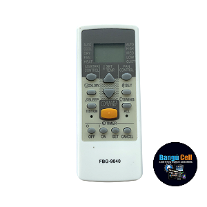 9040 CONTROLE COMPATÍVEL C/ AR CONDICIONADO FUJITSU