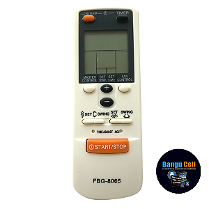 8065 CONTROLE AR CONDICIONADO COMPATÍVEL C FUJITSU