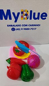 Frutinhas De Cortar Frutas E Legumes Cozinha Infantil  Educativo Pedagógico Presente Para Criança Didático Menina