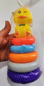 Brinquedo Bebe de Argolas Empilhar - Criança  1 Ano