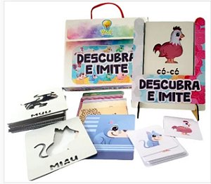Descubra e imite -Voz em papel