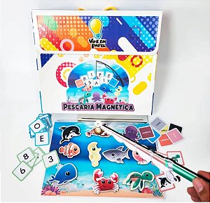 Jogo da Pescaria Magnética -Voz em Papel
