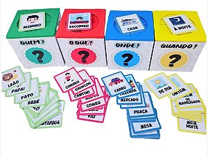 Jogo de Formação de frases -Voz em Papel