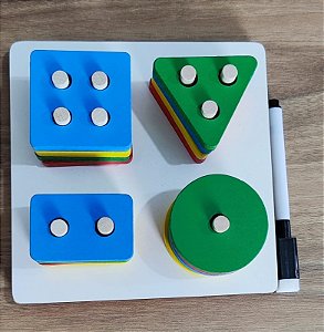 BRINQUEDO PEDAGÓGICO DAS FORMAS