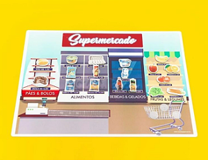 Cenário Supermercado - Voz em Papel