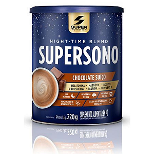 Supersono Sabor Chocolate Suíço 220g - Super Nutrition Desinchá