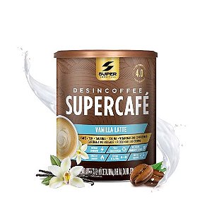 Super Café Desincoffee Vanilla Late 220g -Super Nutrition Desinchá