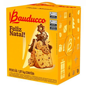 Cesta de Natal Pequena C/ 15 itens - Bauducco