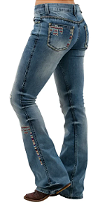 Calça Jeans Feminina Zenz Western Acapulco