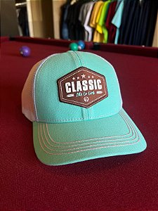Boné Feminino Classic - Verde e Rosa