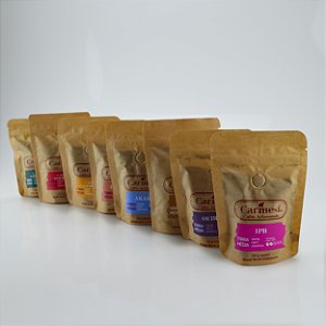 Kit Degustação Completo - Pacotes de 50g (Oito Pacotes)